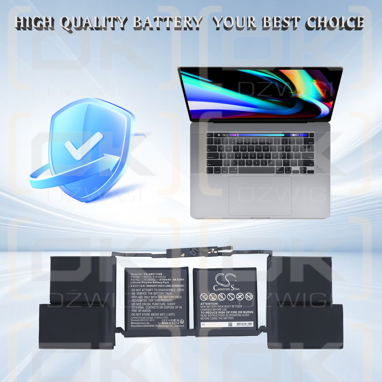 Bateria zamienna do Apple MacBook Pro 16