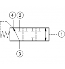 Zawór nabojowy 3-poz. Rexroth 047726008511000-VDSK-10A-TF-11