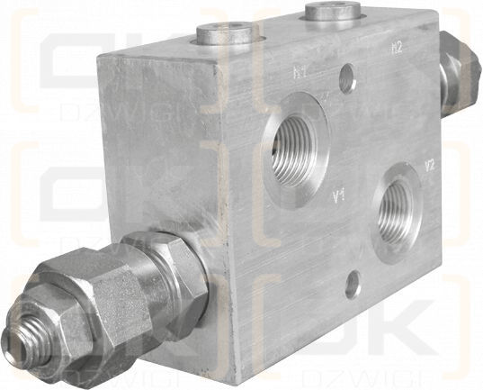 Перекрестный клапан 30 л/мин 3/8" BSP 50-210 бар