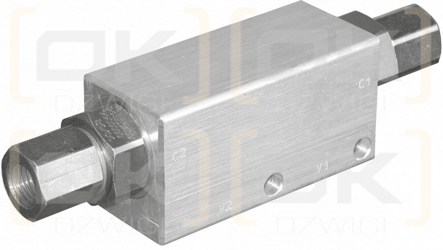 Doppeltes nicht einstellbares Rückschlagventil 1/4" BSP 055303100901000 VSO-DE-L-14-MP-G