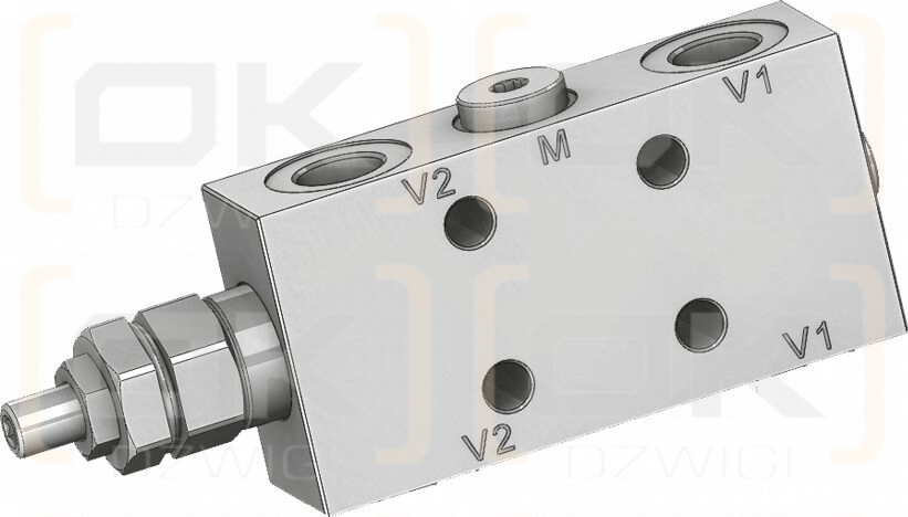 Гидравлический замок Rexroth 08452103033500B A-VBSO-SE-30-CC-FC2-PI-&