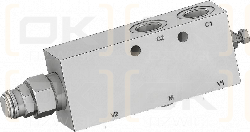 Замок Rexroth 08458613043500D A-VBSO-SE33-CCAP-PLVUR-34-35-D