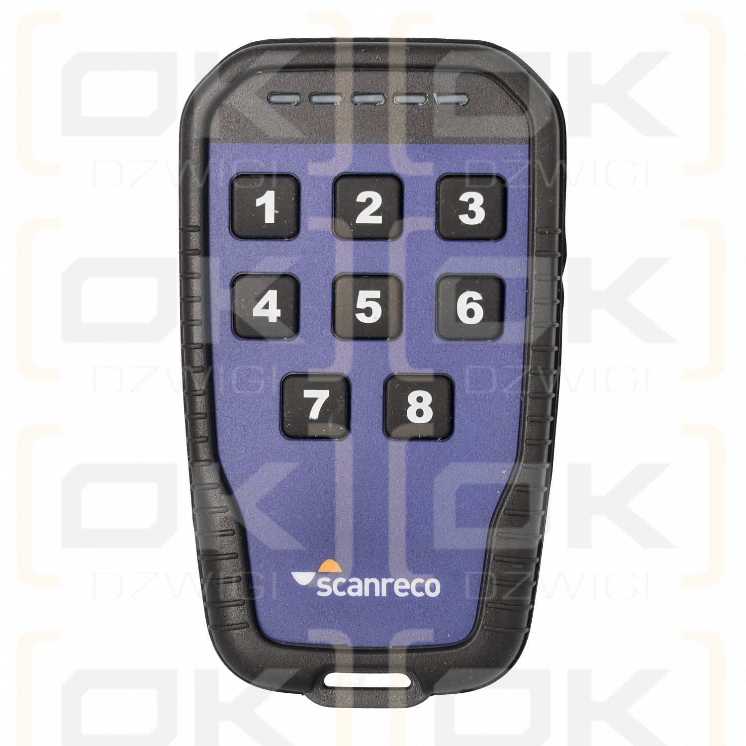 Scanreco Pocket G5 8-button 2.4 GHz transmitter