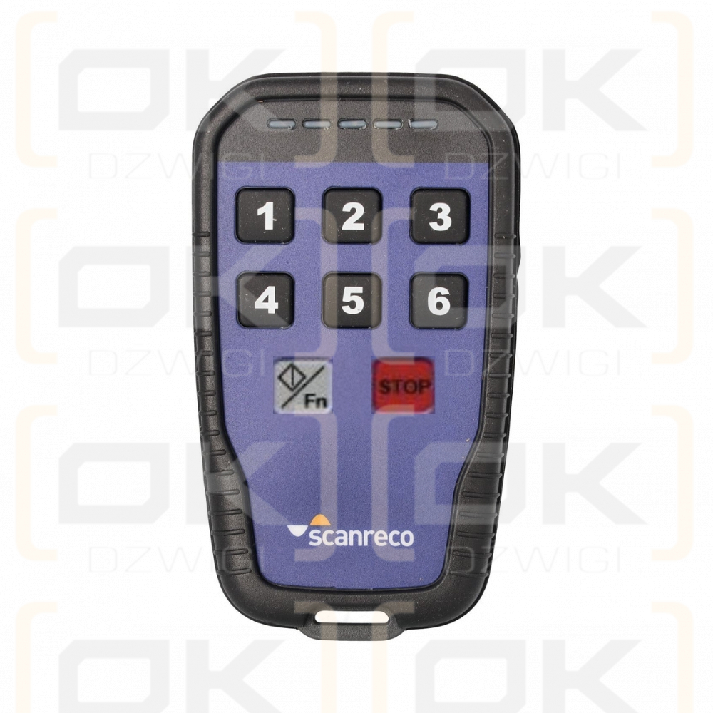 Scanreco Pocket G5 Transmitter 6 Buttons + Fn/Stop 2.4 GHz
