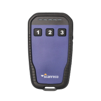 Nadajnik Scanreco Pocket G5 3 przyciski  2.4 GHz