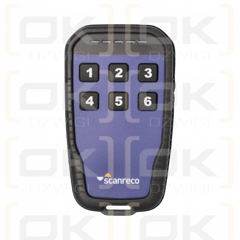 Scanreco Pocket G5 Transmitter 6 Buttons 2.4 GHz