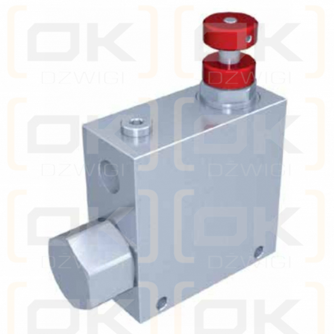 HBS 350 bar three-way regulating valve - G3/8" Galvanized steel