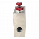 HBS 350 bar three-way regulating valve - G3/4" Galvanized steel