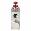 HBS 350 bar three-way regulating valve - G3/4" Galvanized steel