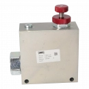 HBS 350 bar three-way regulating valve - G3/4" Galvanized steel