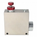 HBS 350 bar three-way regulating valve - G3/4" Galvanized steel