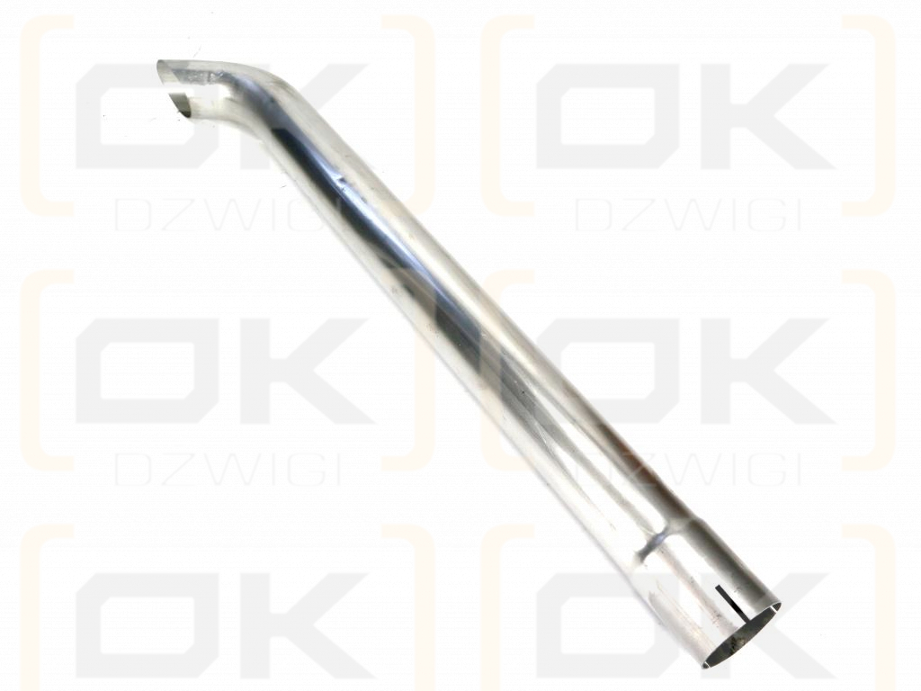 Rura wylotowa do tłumika A184475 inox WARYŃSKI