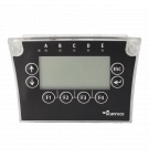 Scanreco 5 LEDs radio control display - LCD + 8 membrane switches PN: 48561