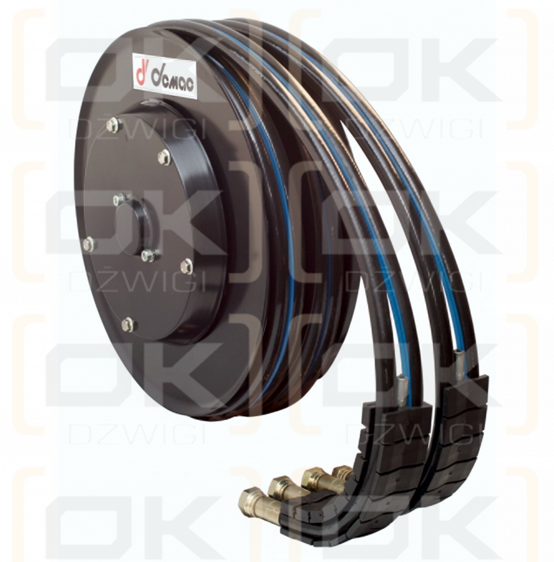 Катушка для гидравлического шланга 2x2 1/4" (справа)