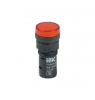 Lampka kontrolna czerwona LED 24V; 16mm