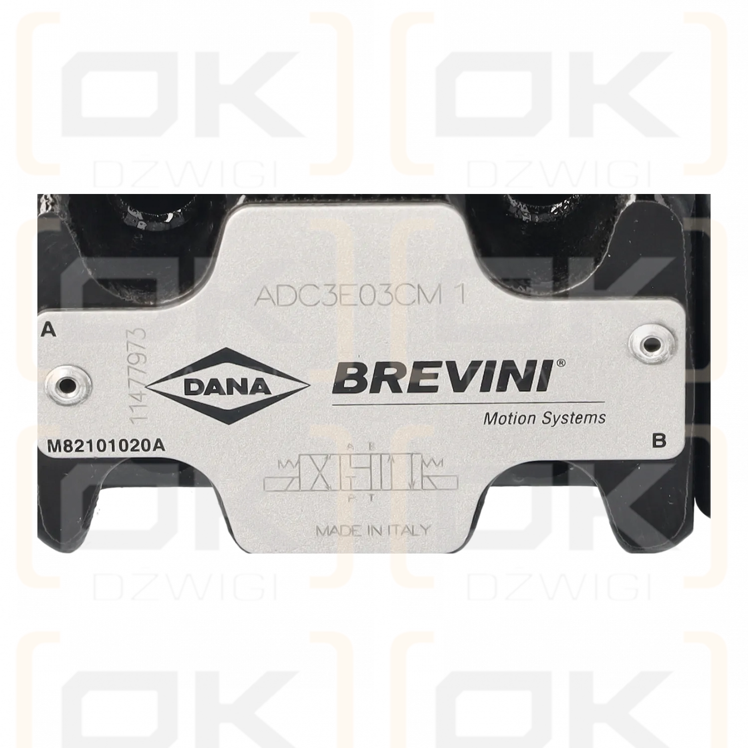 Направляющий распределитель NG06 24 В постоянного тока компактный CETOP3 без разъема ADC3E03CMS11