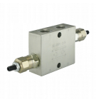 Válvula de rebose de flujo cruzado con roscas ajustables de 3/8 "