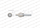 Przegub kierowniczy 235mm- M24x1,5; M28x1,5 AL110918 WARYŃSKI