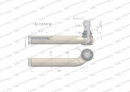 Przegub kierowniczy prawy 258mm- M24x1,5 AL116741 WARYŃSKI