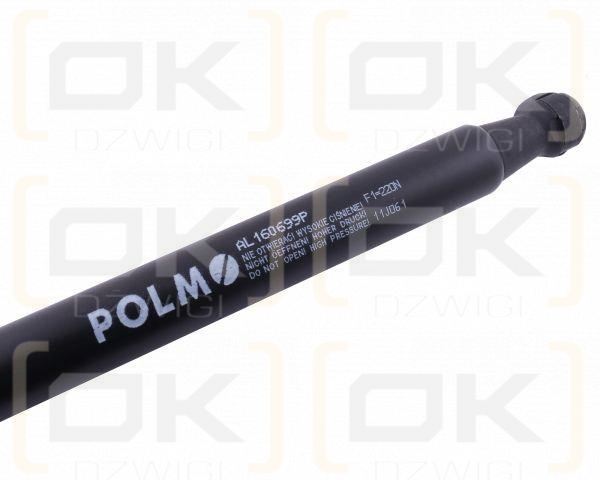 Siłownik szyberdachu L max. 519mm AL160699P JOHN DEERE POLMO
