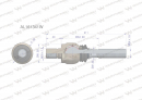 Przegub kierowniczy 211mm - M26x1,5 ; M24x1,5 AL161341 WARYŃSKI