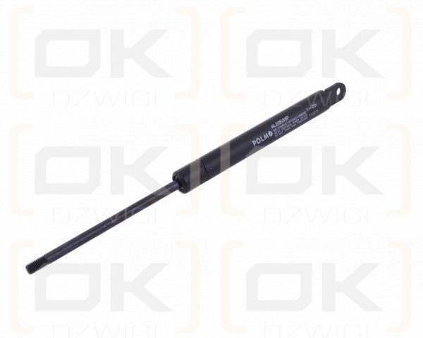 Siłownik szyby tylnej szyberdachu L max. 243,5mm AL28598P JOHN DEERE POLMO