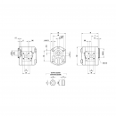 Pompa zębata Marzocchi ALP2; 16 cm3/obr