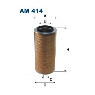 Wkład filtra powietrza WA30-500 AM 414 Filtron (zam WA30-500)