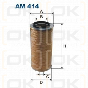Wkład filtra powietrza WA30-500 AM 414 Filtron (zam WA30-500)
