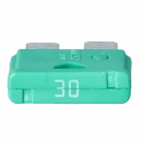Fusible automotriz, 30 A 32 V, 19 mm