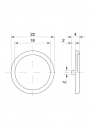 Membrana zaworu 0-104/087 E do głowicy AP 0-100/G07/P fi 24mm Opryskiwacz ( sprzedawane po 100 )