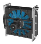 Cooler Asa Hydraulik ASA0367AA47BPL 230/400 VAC (0.75kW), Low noise, By-pass