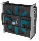 Radiator Asa Hydraulik 0929, 11cc hydraulic engine, Highline