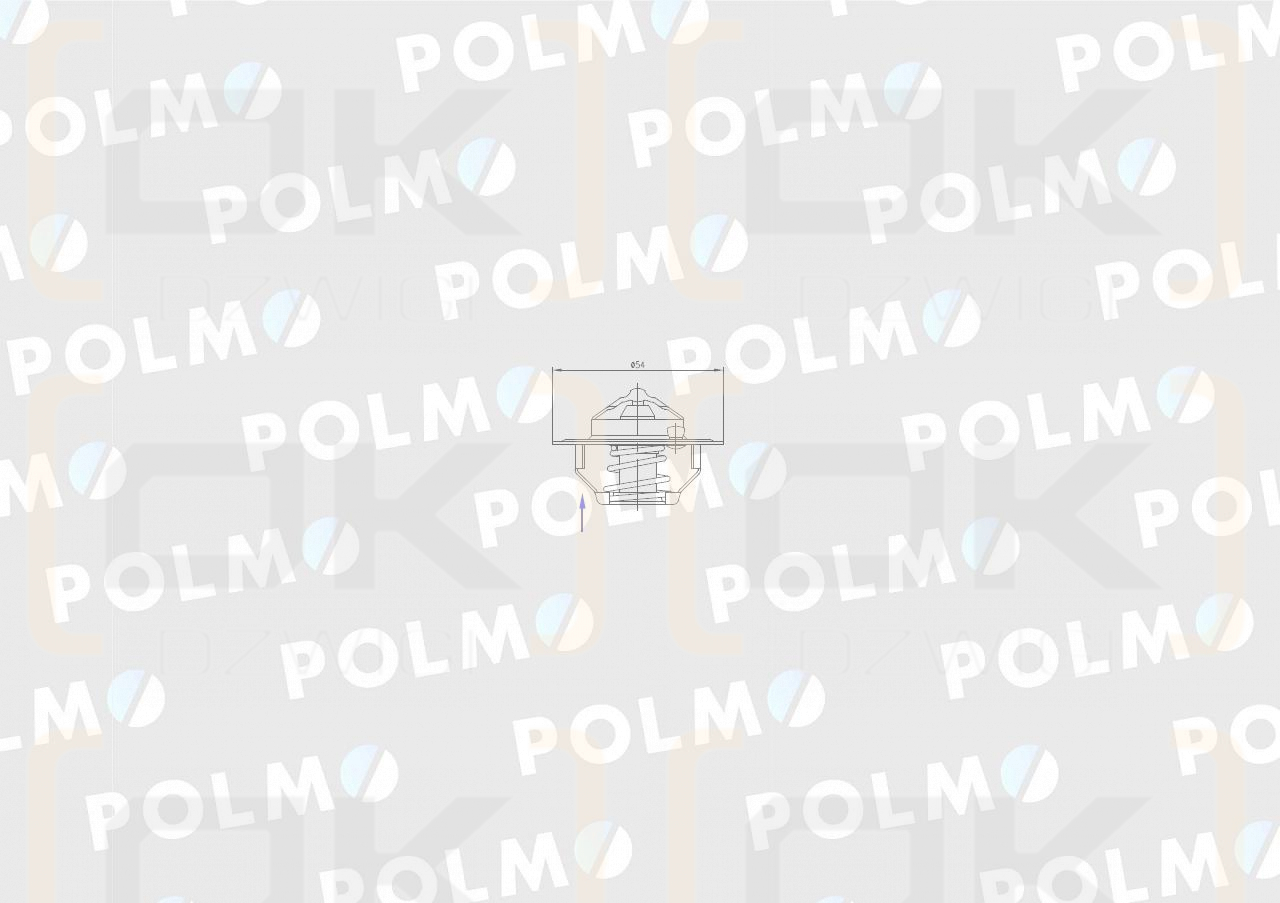 Termostat AT22963 JOHN DEERE POLMO