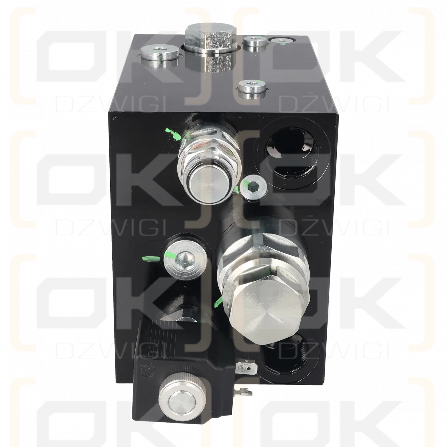 3/4 HBS overload valve with 26VDC solenoid valve