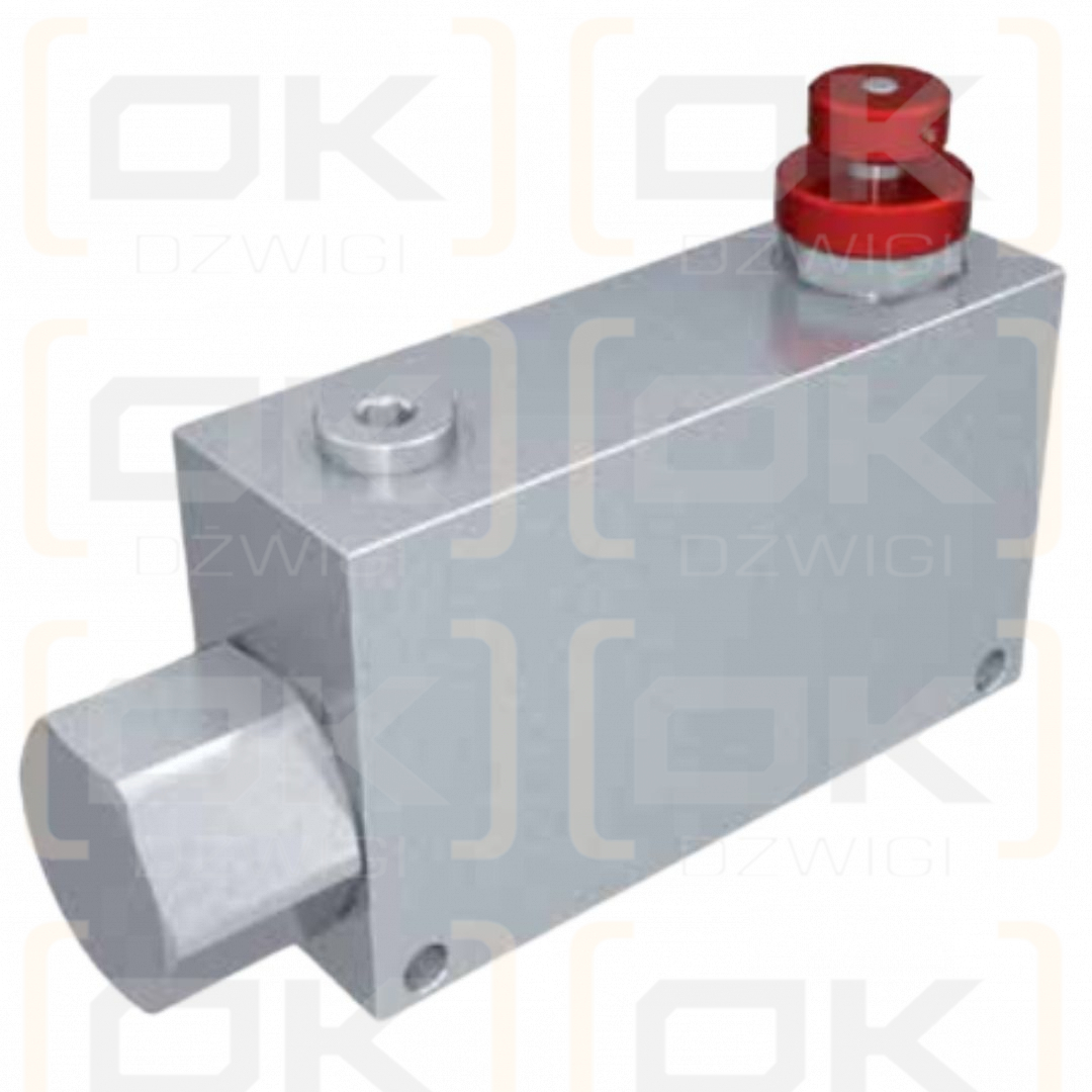 HBS 230 bar three-way regulating valve - G1/2" Aluminum