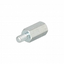 Tulejka dystansowa gwintowana 10mm, Gwint wew. M3, Gwint zew.M3