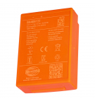 Batería HBC Radiomatic de 3,6 V y 9,6 Ah con indicador de nivel de carga