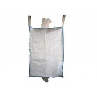 BIG BAG 500kg. 90x90x90. 4 handles. hopper/hopper discharge. ribbon