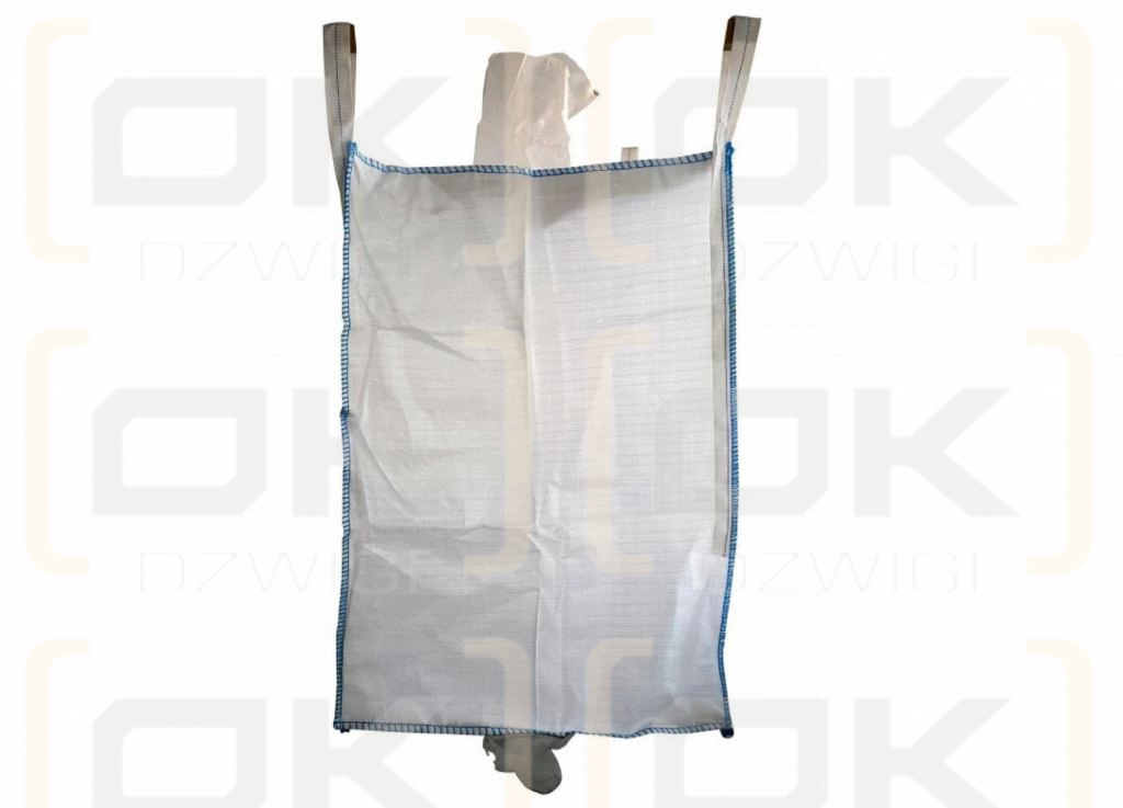Worek BIG BAG 500kg. 90x90x90. 4 uchwyty. lej zasypowy/lej spustowy. tasiemka