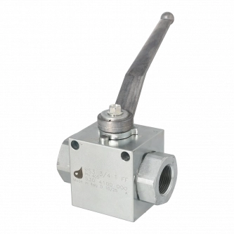 3/4 "BSP T ported 3-way valve
