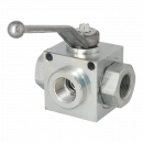 3/4 "BSP T ported 3-way valve