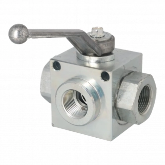 1/4 "BSP T ported 3-way valve
