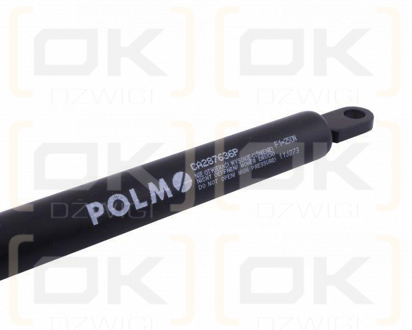 Siłownik szyby przedniej L max. 356mm CA287636P MASSEY FERGUSON MAUSER POLMO