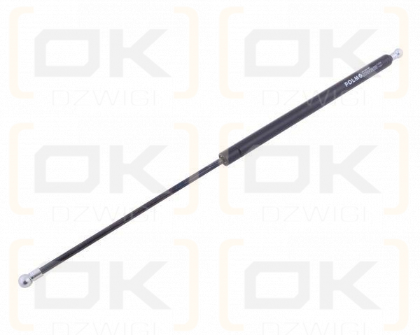 Siłownik szyby tylnej L max. 599mm CA516619P FENDT POLMO