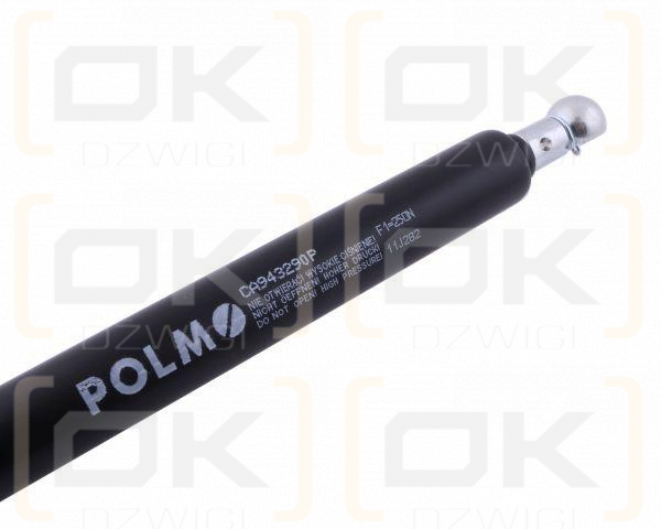 Siłownik drzwi L max. 326mm CA943290P FENDT POLMO