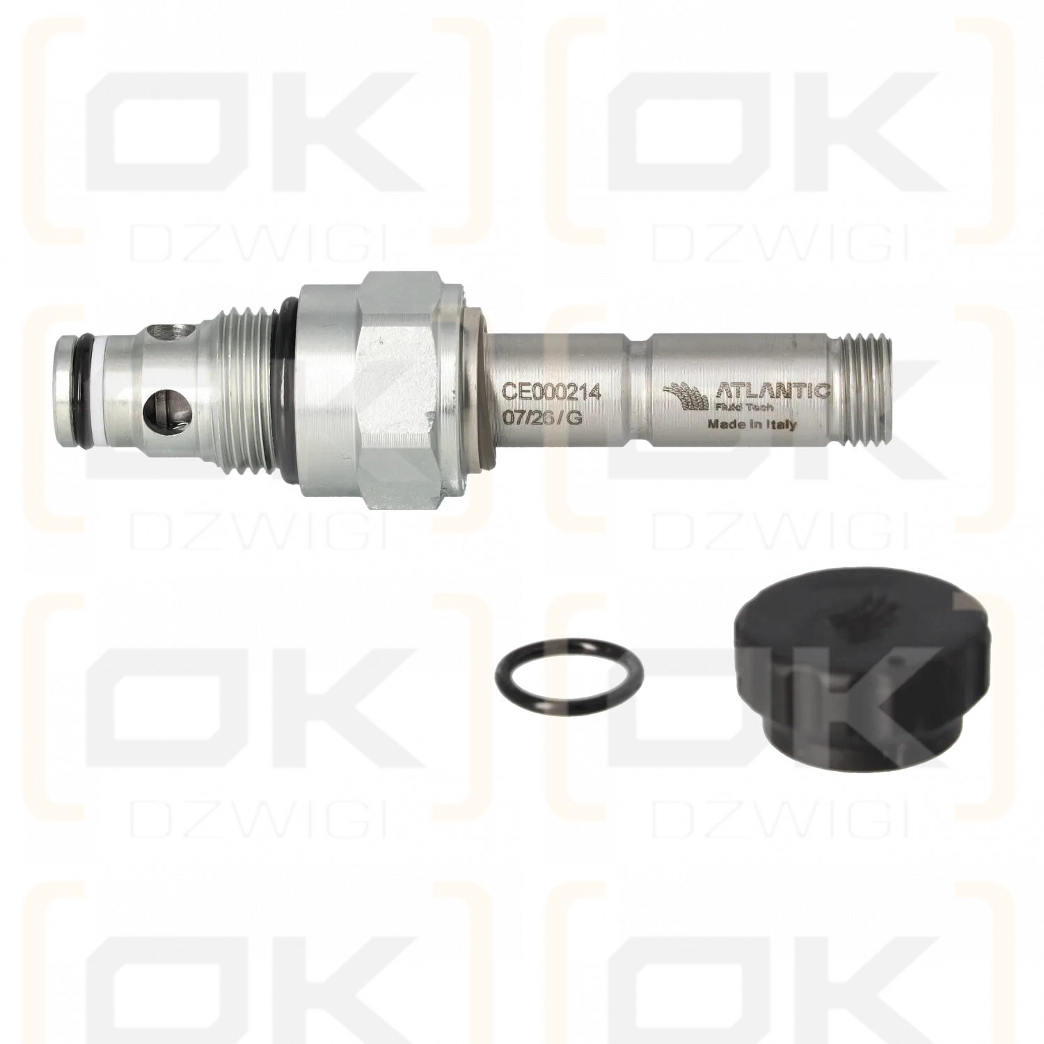 Электромагнитный клапан Atlantic Fluidtech типа NC, 12,7 мм, 3/4-16UNF, 60 л/мин, 350 бар