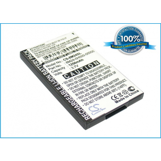 Bateria zamienna do Sendo X / 8M24-0H000-00000 1250 mAh Li-ion 3.7 V (Cameron Sino)