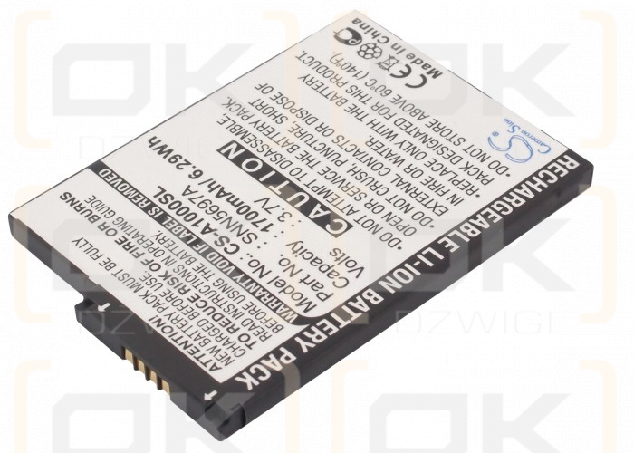 Motorola M1000 / SNN5697A 1700 mAh Li-ion 3.7 V (Cameron Sino)