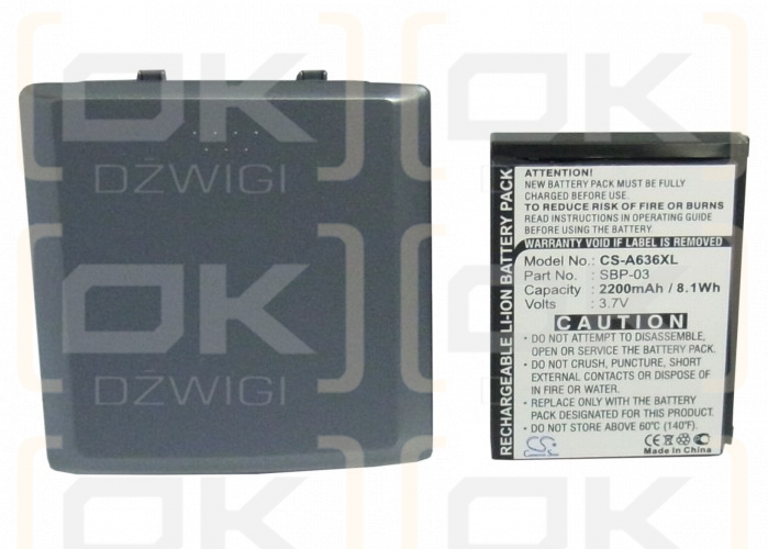 Asus Mypal A639 / SBP-03 2200 mAh Li-ion 3.7 V (Cameron Sino)